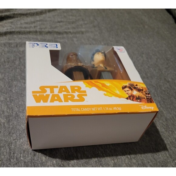 Star Wars Solo Movie Pez Dispensers Han Solo and Chewbacca NIB SEALED - Picture 6 of 8